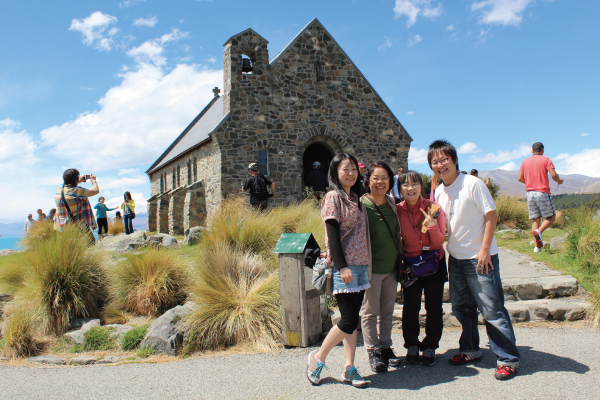 ニュージーランド 善き羊飼いの教会