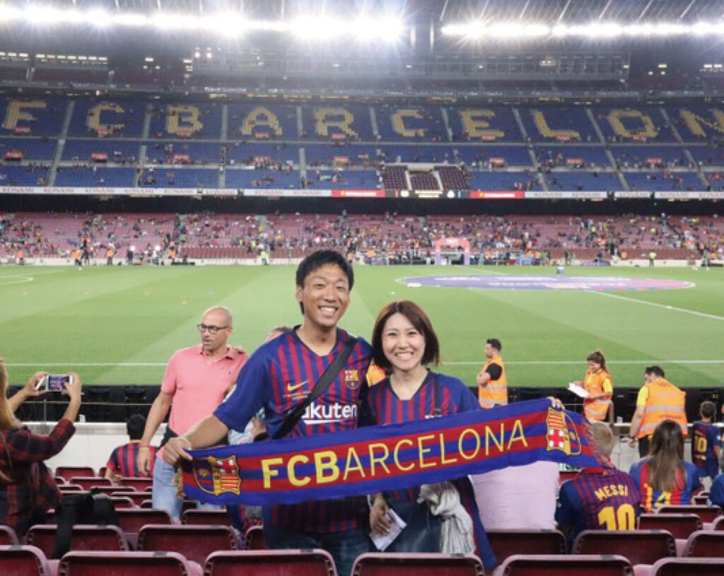 憧れのスペインサッカー観戦