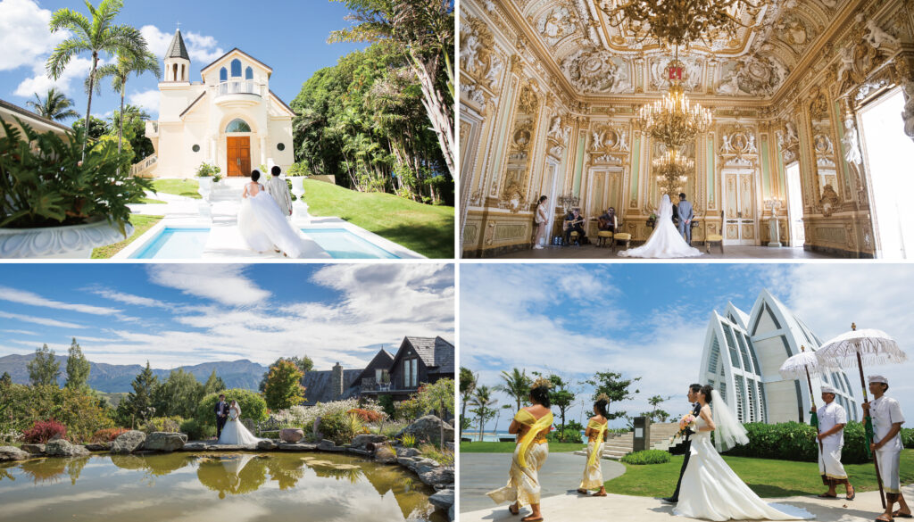 海外挙式 多彩な企画力